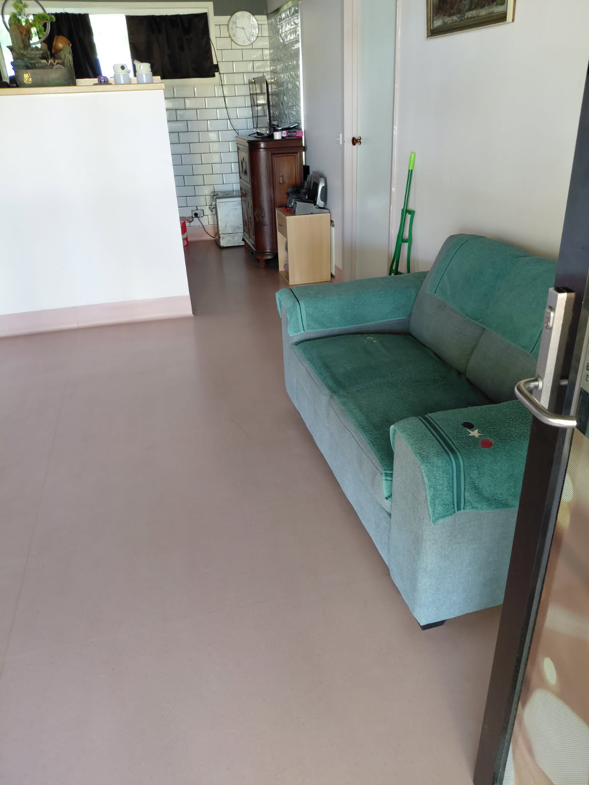 Clean and welcoming reception area of the massage clinic in Euroa